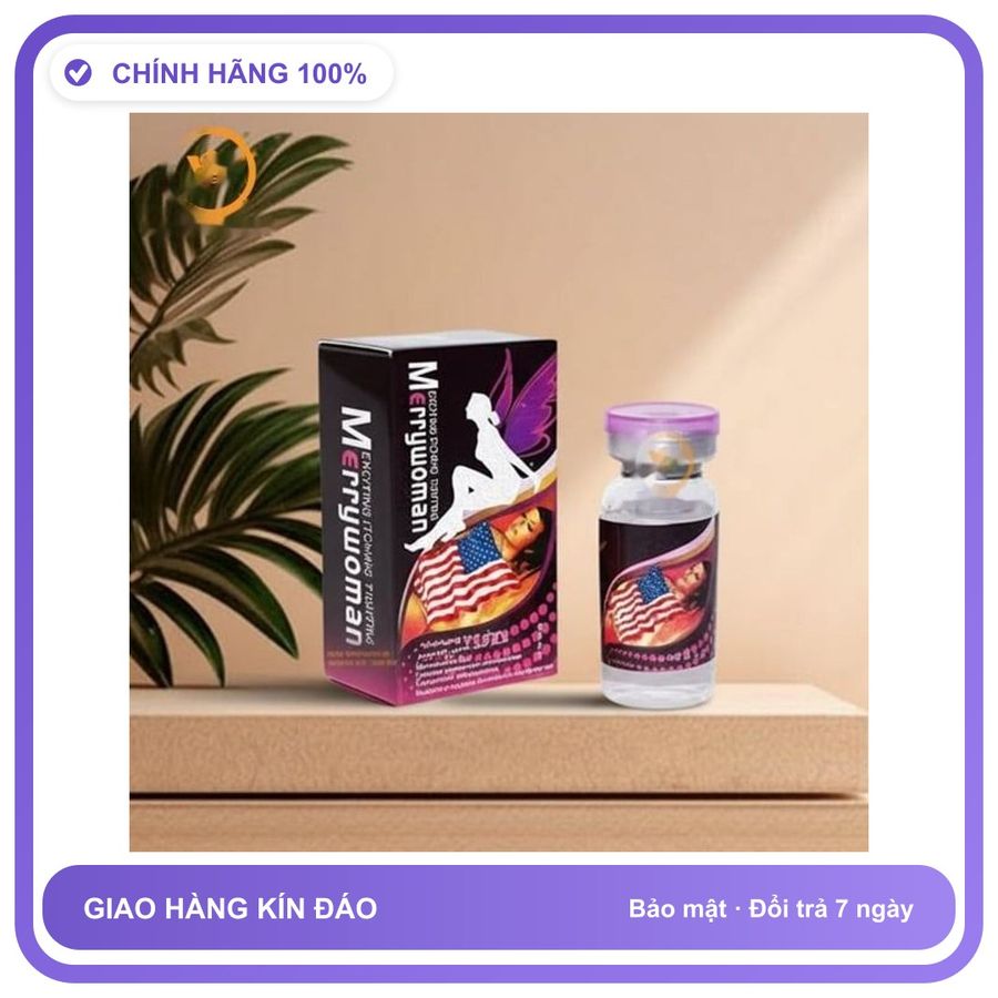 Nước Hỗ Trợ Kích Thích Tình Yêu Dành Cho Nữ Merry Woman Chai 10ml