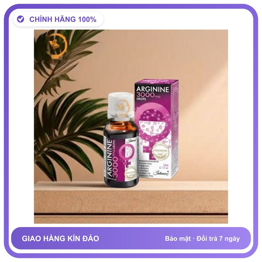 Nước Hỗ Trợ Kích Thích Tình Cảm Dành Cho Nữ Tây Ban Nha Arginine 3000mg Drops Chính Hãng An Toàn Tiện Lợi Giao Nhanh Toàn Quốc