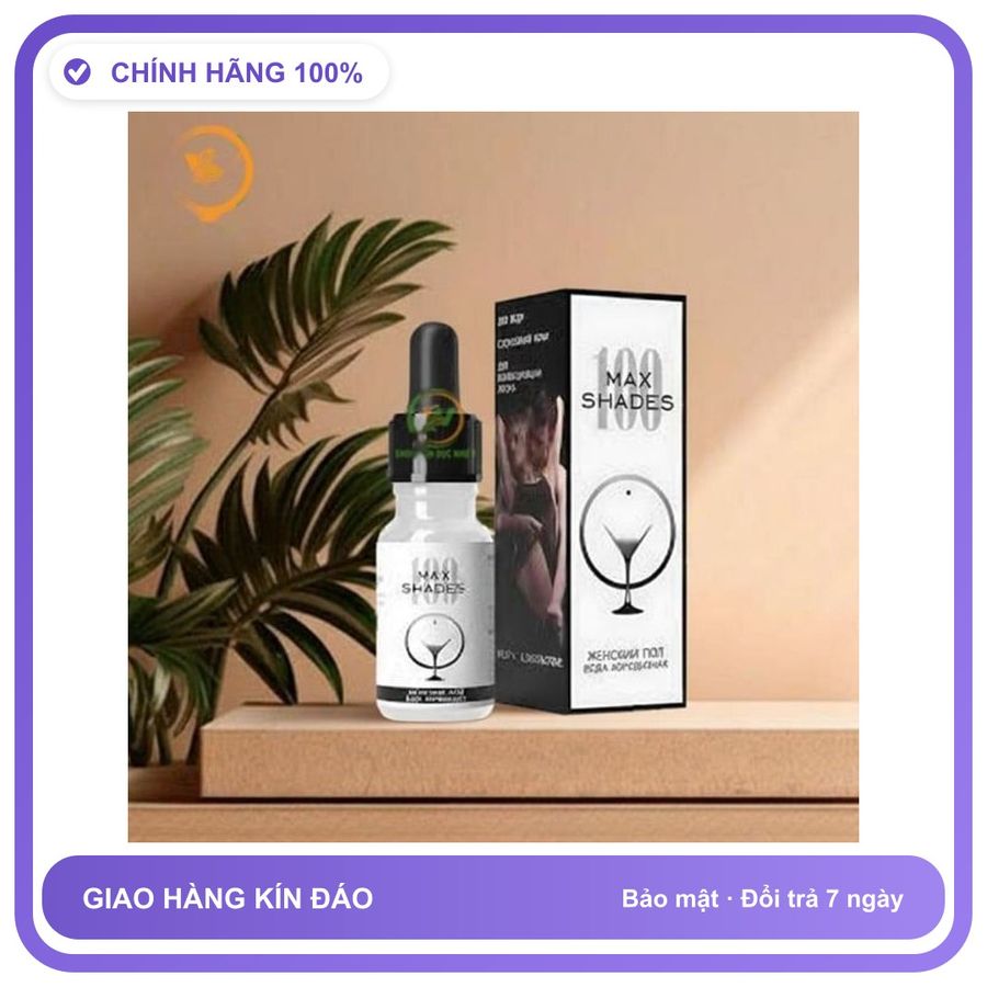 Nước hỗ trợ tăng kích thích tình cảm Max Shadex dạng nước cực mạnh 5ml Dành Cho Nữ - Tăng Ham Muốn Thăng Hoa Chính Hãng An Toàn Tiện Lợi Giao Nhanh Toàn Quốc