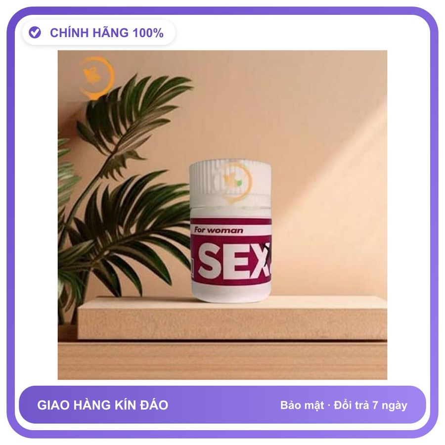 Nước hỗ trợ tăng kích thích tình cảm SEX For Woman cực mạnh USA Hộp 10 Viên Dành Cho Nữ Chính Hãng An Toàn Tiện Lợi Giao Nhanh Toàn Quốc