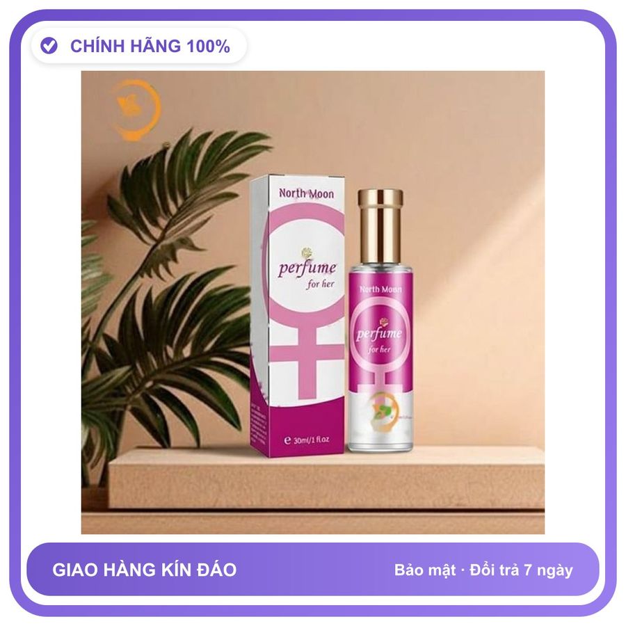 Nước Hoa Hỗ Trợ Kích Thích Tình Cảm cực mạnh North Moon Perfume For Her - Hương Quyến Rũ Cuốn Hút Chính Hãng An Toàn Tiện Lợi Giao Nhanh Toàn Quốc