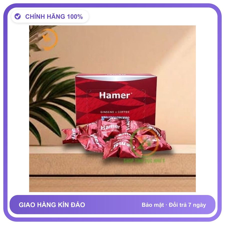 Kẹo sâm hamer tăng cường sinh lý mẫu mới của Mỹ Chính Hãng An Toàn Tiện Lợi Giao Nhanh Toàn Quốc
