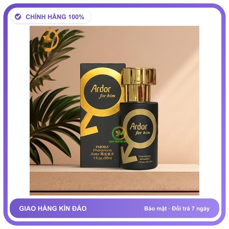 Nước Hoa Tăng Kích Thích Tình Yêu Nam Và Nữ cực mạnh Ardor For Him - Hương Quyến Rũ Cuốn Hút Chính Hãng An Toàn Tiện Lợi Giao Nhanh Toàn Quốc