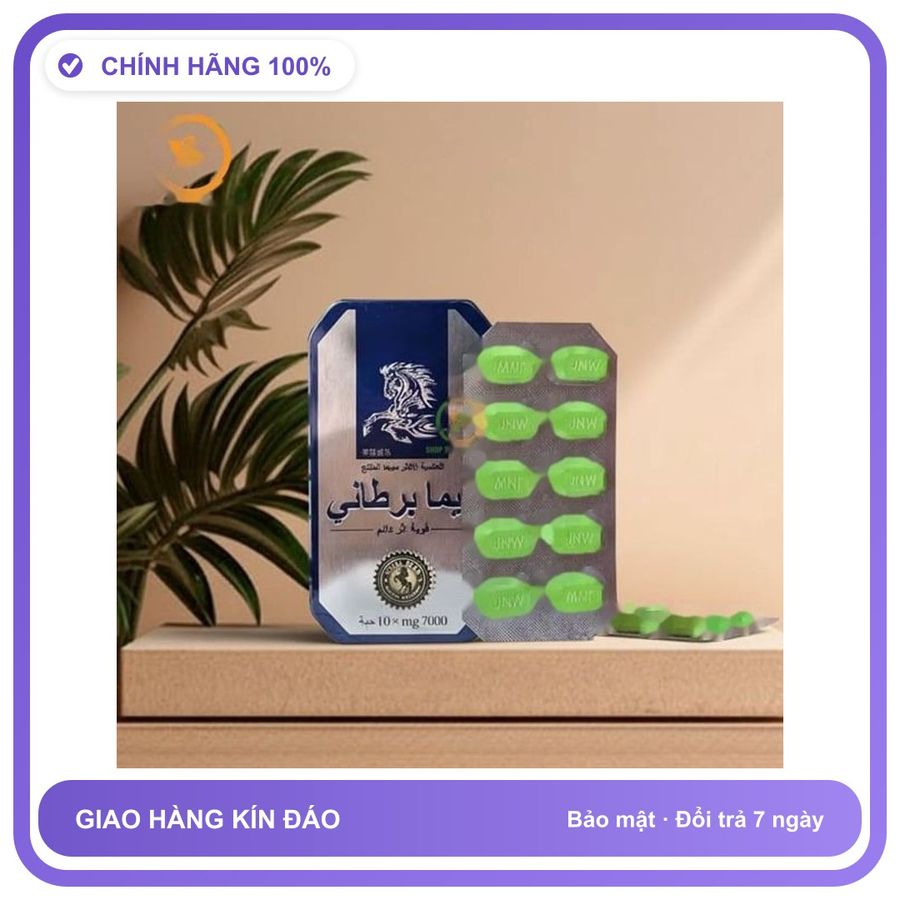 Viên Uống hỗ trợ tăng sinh lý tăng cường sinh lý nam Ngựa Thái dạng viên Dành Cho Nam Chính Hãng An Toàn Tiện Lợi Giao Nhanh Toàn Quốc