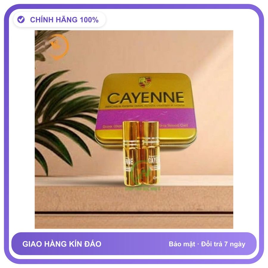 Nước Hỗ Trợ Kích Thích Tình Cảm Dành Cho Nữ Cayenne dạng nước USA - Tăng Ham Muốn Thăng Hoa Chính Hãng An Toàn Tiện Lợi Giao Nhanh Toàn Quốc