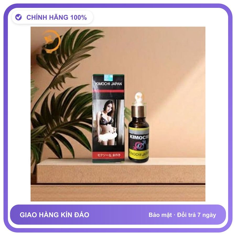 Nước hỗ trợ tăng kích thích tình cảm Kimochi Japan dạng nước cực mạnh Dành Cho Nữ - Tăng Ham Muốn Thăng Hoa Chính Hãng An Toàn Tiện Lợi Giao Nhanh Toà