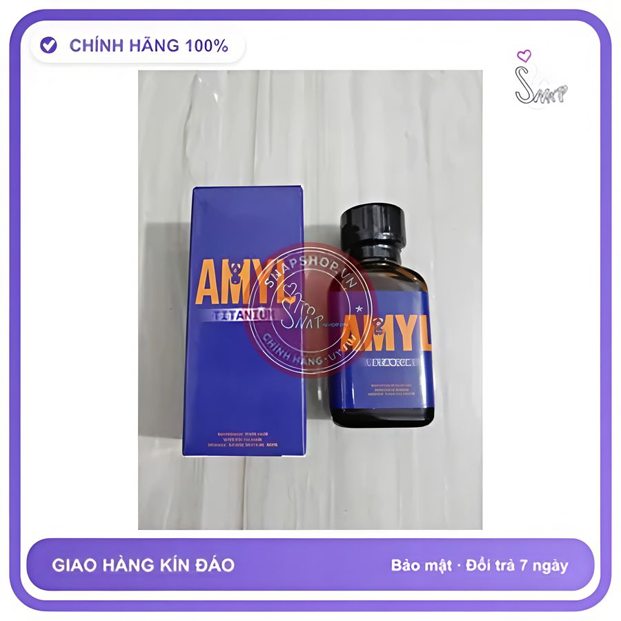 Chai hít tăng khoái cảm Popper AMYL 30ml Popper 30ml USA Hàng Chính Hãng Sản Phẩm Chất Lượng,Giá Sỉ Tốt
