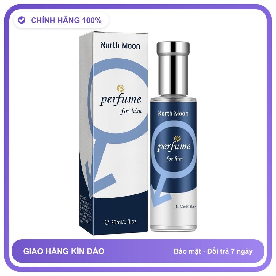 Nước Hoa Tăng Sinh Lý Nam Và Nữ North Moon Perfume For Him cực mạnh - Hương Quyến Rũ Cuốn Hút Hàng Nhập Khẩu