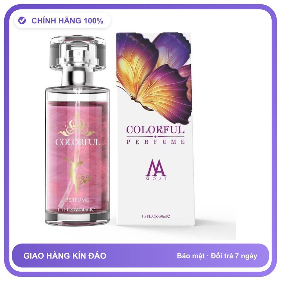 Nước Hoa Tăng Sinh Lý Nam Và Nữ Colorful Perfume cực mạnh - Hương Quyến Rũ Cuốn Hút Hàng Nhập Khẩu Mẫu Mới