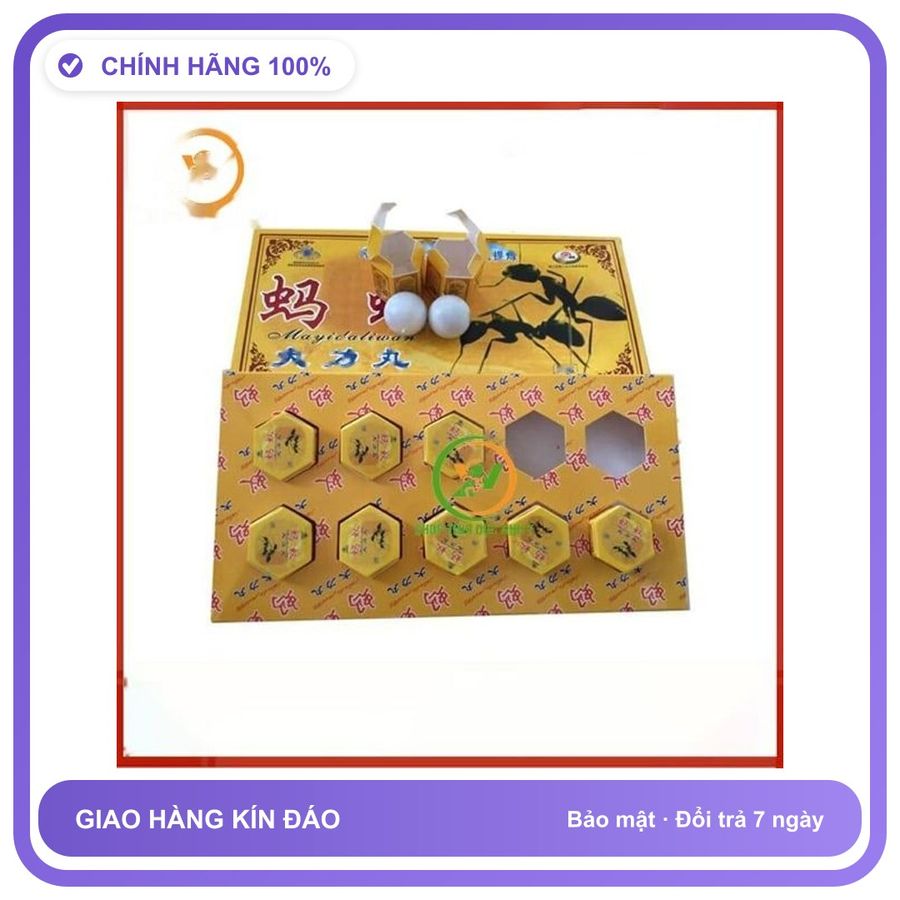 Viên uống hỗ trợ tăng cường sinh lý nam giới Kiến càng đen Tây Tạng Hộp 10 Viên Chính Hãng An Toàn Tiện Lợi Giao Nhanh Toàn Quốc Hàng Nhập Khẩu