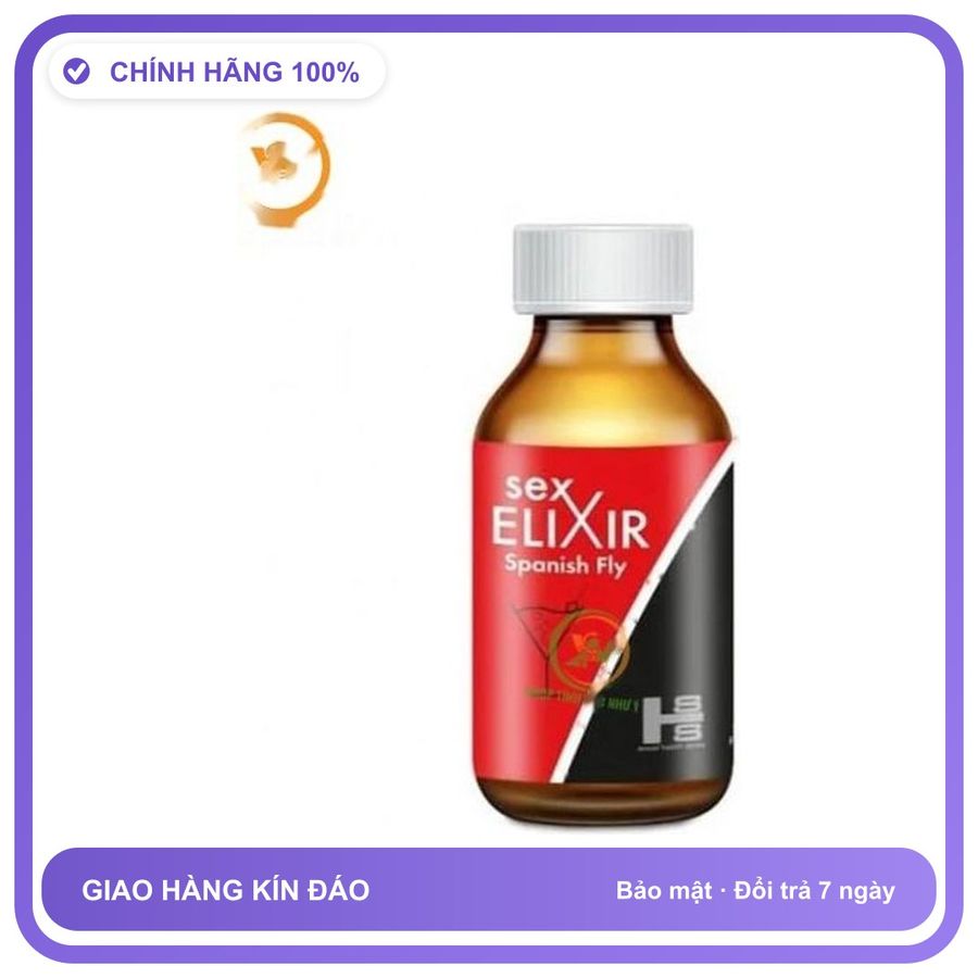 Sản phẩm hỗ trợ tăng sinh lý dạng nước Sex Elixir Spanish Fly 15ml Dành Cho Nam Chính Hãng An Toàn Tiện Lợi Giao Nhanh Toàn Quốc Mẫu Mới
