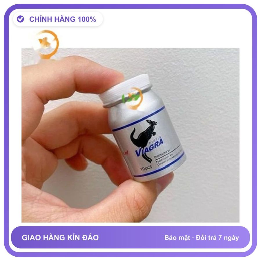 Sản phẩm hỗ trợ tăng sinh lý dạng viên Red Viagra 200mg hộp 10 viên Hộp 10 Viên Dành Cho Nam Bản Tiêu Chuẩn