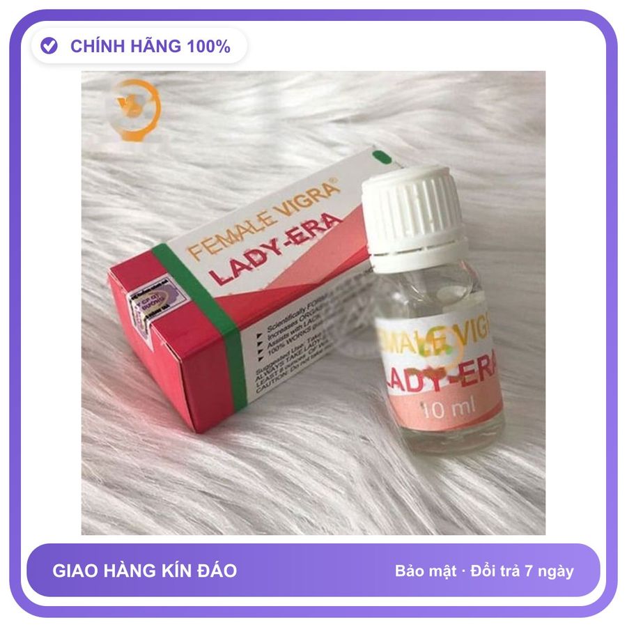 Sản phẩm hỗ trợ tăng sinh lý Lady Era dạng nước hàng USA Dành Cho Nữ - Tăng Ham Muốn Thăng Hoa Hàng Nhập Khẩu