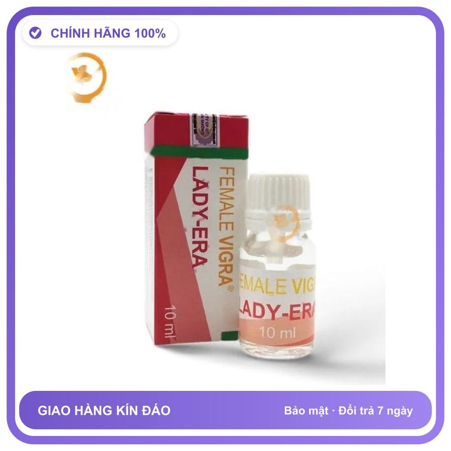 Sản phẩm hỗ trợ tăng sinh lý Lady Era dạng nước hàng USA Dành Cho Nữ - Tăng Ham Muốn Thăng Hoa Bản Tiêu Chuẩn
