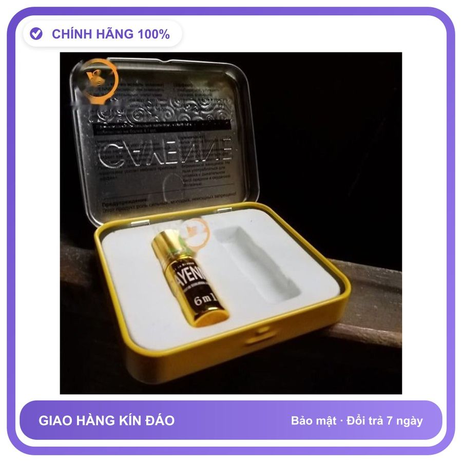 Sản phẩm hỗ trợ tăng sinh lý Cayenne dạng nước USA Dành Cho Nữ - Tăng Ham Muốn Thăng Hoa Chính Hãng An Toàn Tiện Lợi Giao Nhanh Toàn Quốc Cao Cấp