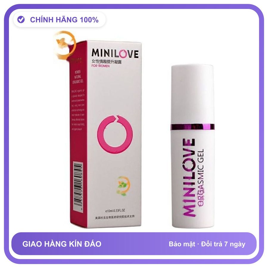 Sản phẩm hỗ trợ tăng sinh lý MiniLove dạng gel bôi cực mạnh 10ml Dành Cho Nữ Chính Hãng An Toàn Tiện Lợi Giao Nhanh Toàn Quốc Loại Tốt