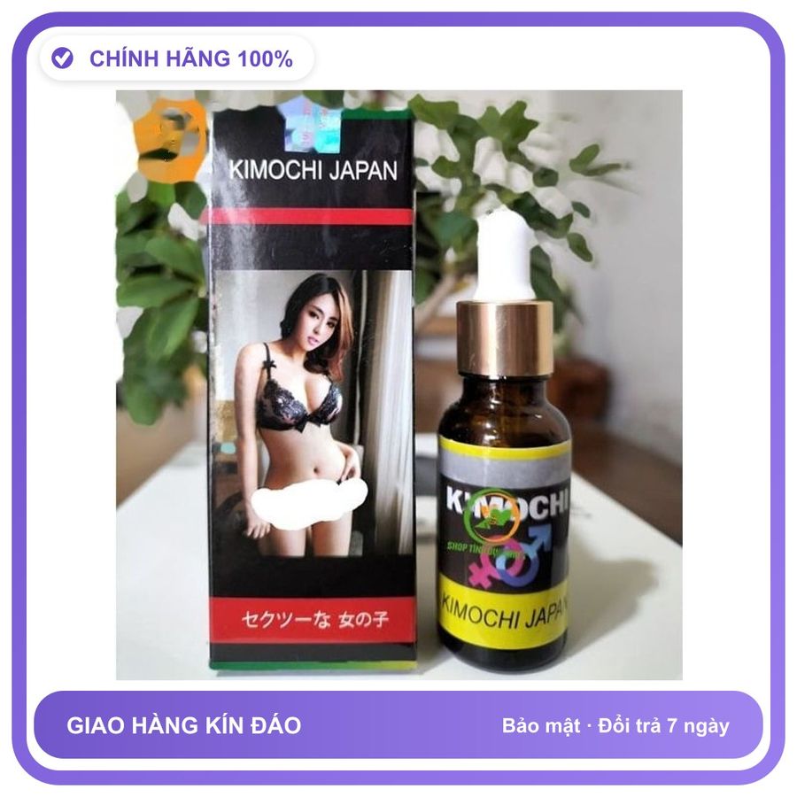 Sản phẩm hỗ trợ tăng sinh lý Kimochi Japan dạng nước cực mạnh Dành Cho Nữ - Tăng Ham Muốn Thăng Hoa Hàng Nhập Khẩu