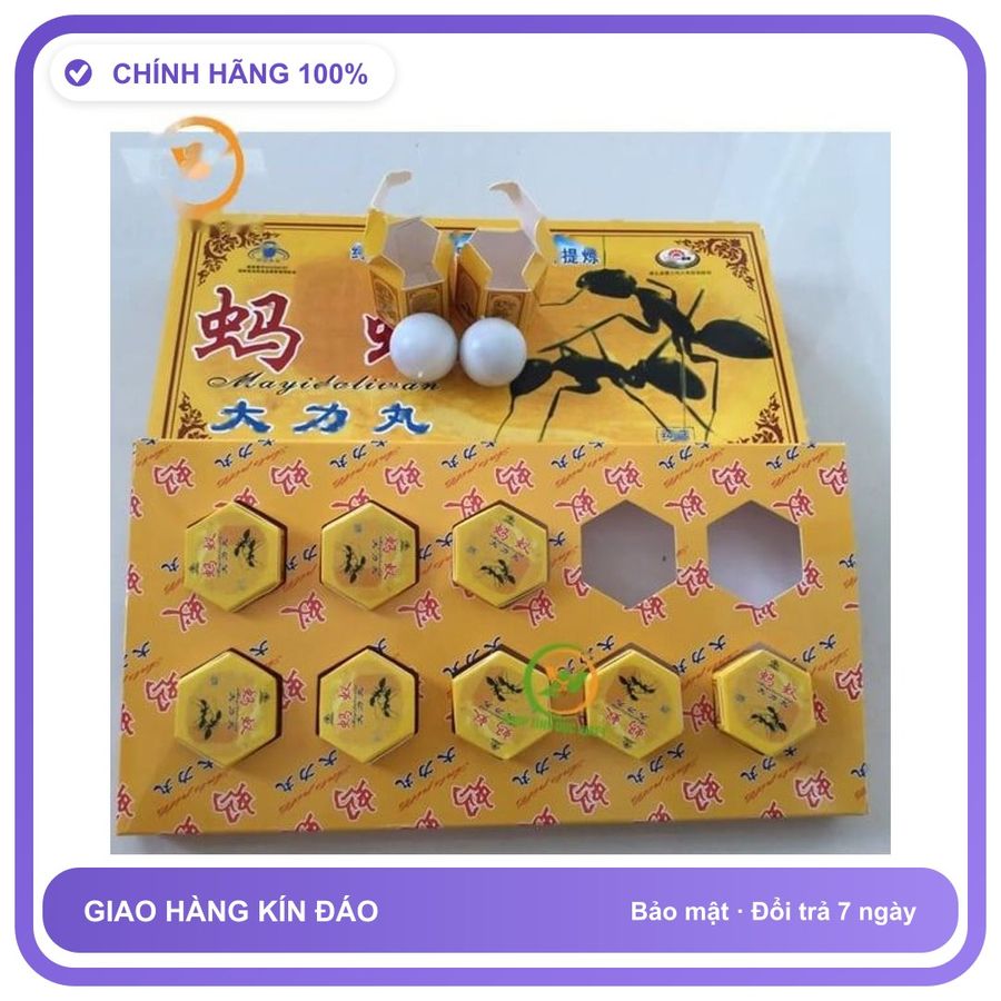 Viên uống hỗ trợ tăng cường sinh lý nam giới Kiến càng đen Tây Tạng Hộp 10 Viên Chính Hãng An Toàn Tiện Lợi Giao Nhanh Toàn Quốc Loại Tốt