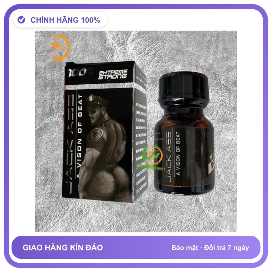 Sản phẩm hỗ trợ tăng sinh lý Chai sản phẩm hít Popper Jack Ass 10ml tăng khoái cảm Chai 10ml Chính Hãng An Toàn Tiện Lợi Giao Nhanh Toàn Quốc Mẫu Mới
