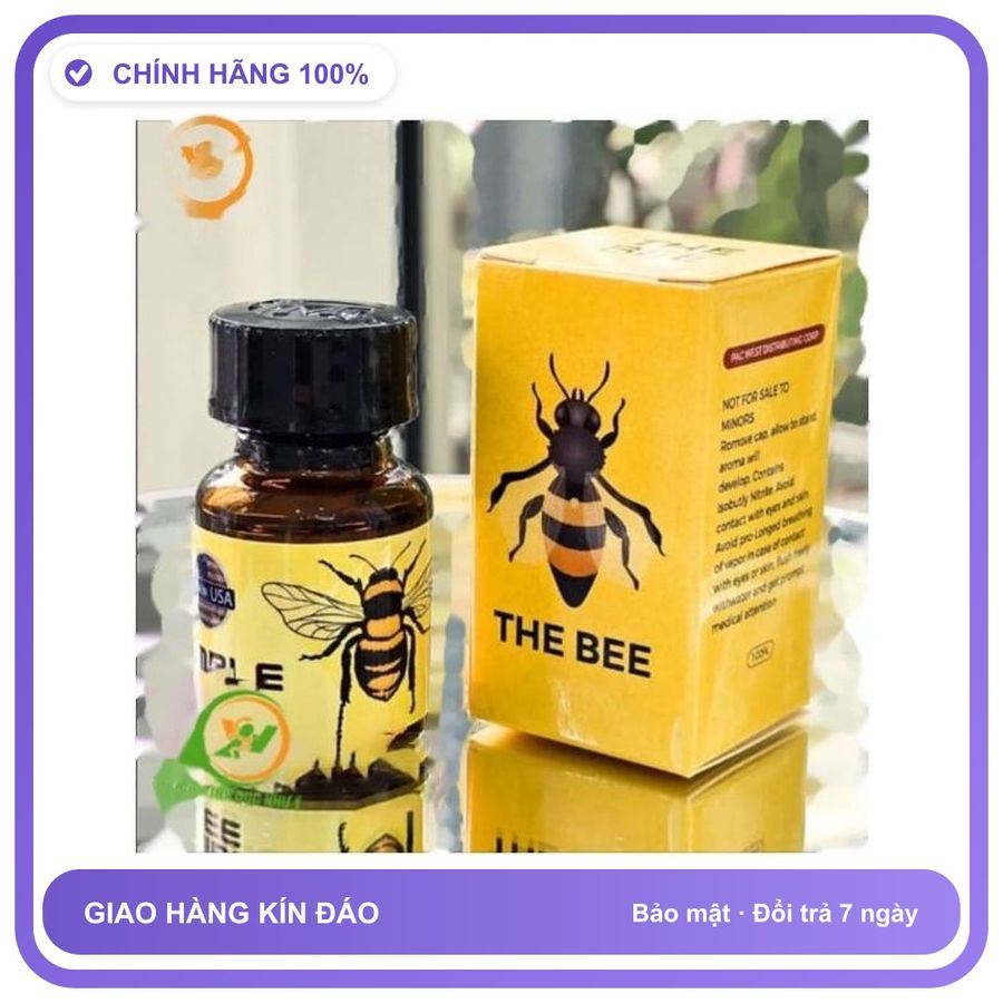 Sản phẩm hỗ trợ tăng sinh lý Chai sản phẩm hít Popper Ong Vàng 10ml tăng khoái cảm Chính Hãng An Toàn Tiện Lợi Giao Nhanh Toàn Quốc Hàng Chuẩn