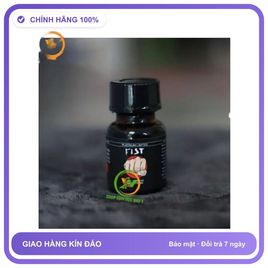 Sản phẩm hỗ trợ tăng sinh lý Chai sản phẩm hít Popper Fist 10ml tăng khoái cảm Chai 10ml Chính Hãng An Toàn Tiện Lợi Giao Nhanh Toàn Quốc Loại Tốt