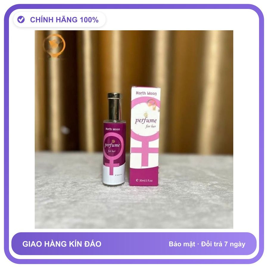 Nước Hoa Tăng Sinh Lý Nam Và Nữ cực mạnh North Moon Perfume For Her - Hương Quyến Rũ Cuốn Hút Hàng Nhập Khẩu