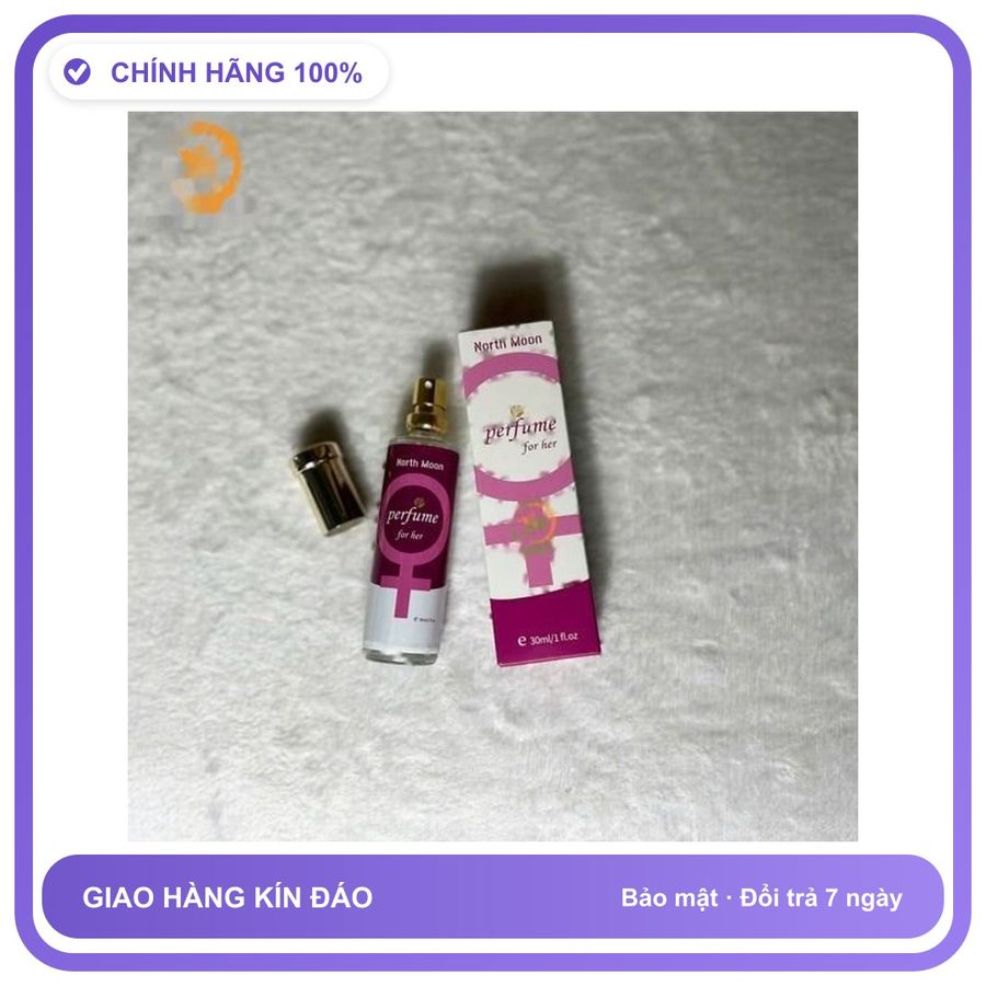 Nước Hoa Tăng Sinh Lý Nam Và Nữ cực mạnh North Moon Perfume For Her - Hương Quyến Rũ Cuốn Hút Bản Tiêu Chuẩn