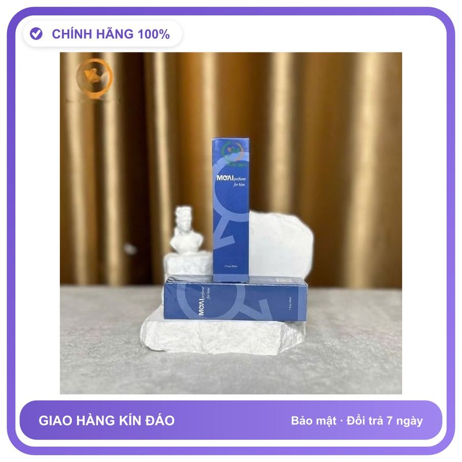 Nước Hoa Tăng Sinh Lý Nam Và Nữ Moai Perfume For Him cực mạnh Chai 30ml - Hương Quyến Rũ Cuốn Hút Hàng Nhập Khẩu