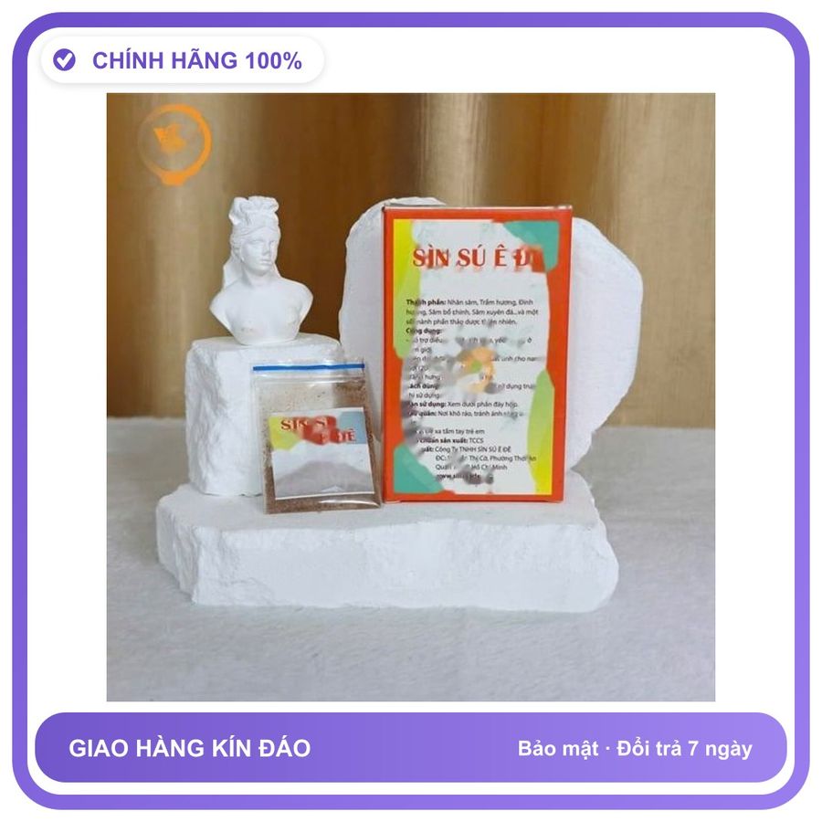 Viên uống hỗ trợ tăng cường sinh lý nam giới tăng cường sinh lý nam dạng bột Sìn Sú Ê Đê Bản Tiêu Chuẩn