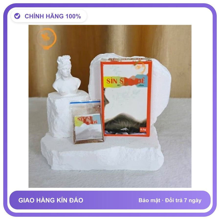 Viên uống hỗ trợ tăng cường sinh lý nam giới tăng cường sinh lý nam dạng bột Sìn Sú Ê Đê Chính Hãng An Toàn Tiện Lợi Giao Nhanh Toàn Quốc Hàng Chuẩn