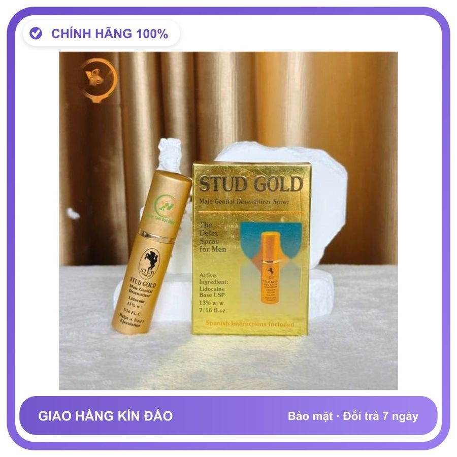 Viên uống hỗ trợ tăng cường sinh lý nam giới Chai xịt kéo dài thời gian quan hệ cho nam giới Stud Gol Mẫu Mới