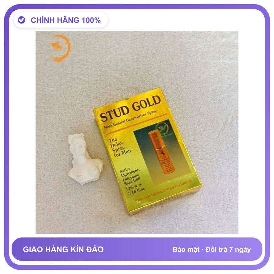 Viên uống hỗ trợ tăng cường sinh lý nam giới Chai xịt kéo dài thời gian quan hệ cho nam giới Stud Gol Loại Tốt