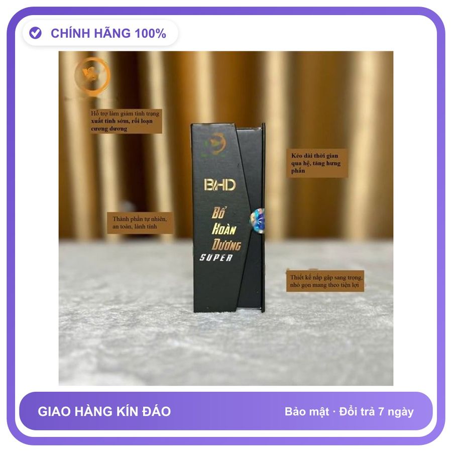 Viên uống hỗ trợ tăng cường sinh lý nam giới Chai xịt kéo dài thời gian Bổ hoàn dương Super hàng Bản Tiêu Chuẩn
