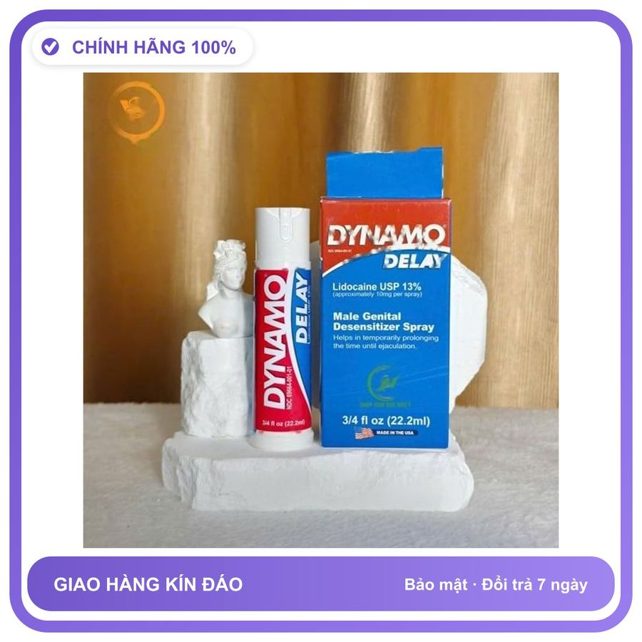 Viên uống hỗ trợ tăng cường sinh lý nam giới Chai xịt chống xuất tinh sớm Dynamo delay kéo dài thời g Hàng Nhập Khẩu