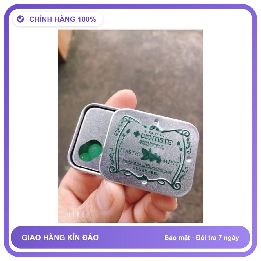 Viên uống hỗ trợ tăng cường sinh lý nam giới Kẹo bạc hà ngậm quan hệ miệng tăng khoái cảm Dentiste Ma Loại Tốt