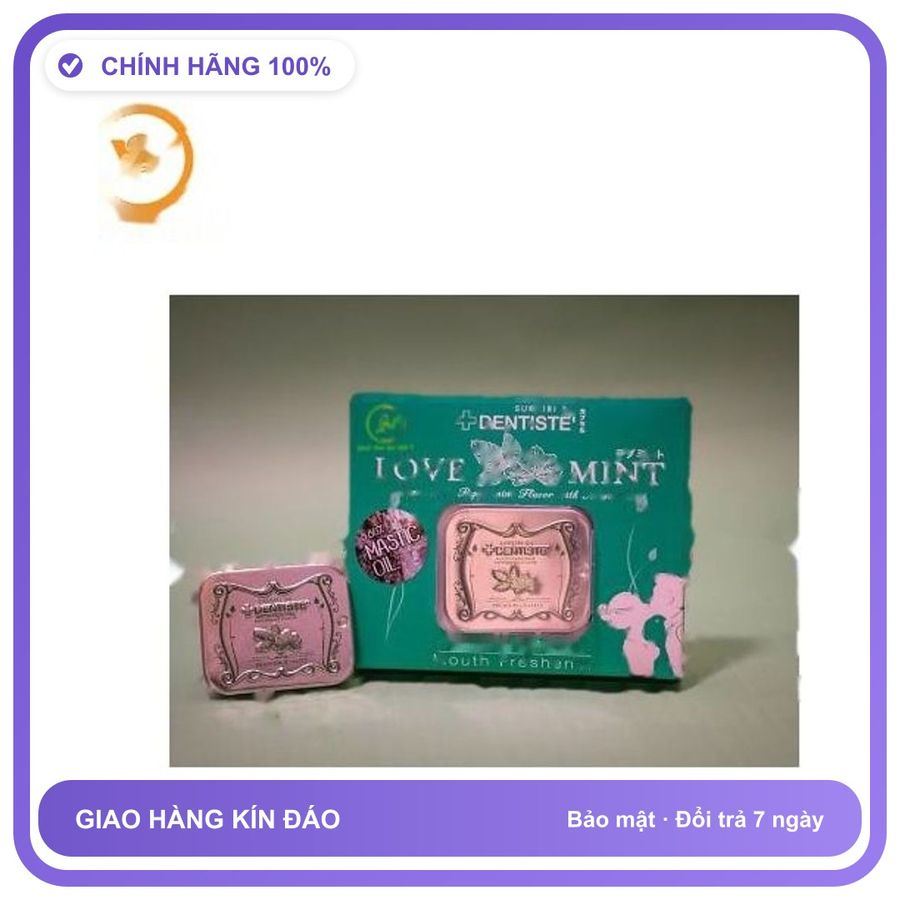 Viên uống hỗ trợ tăng cường sinh lý nam giới Kẹo bạc hà ngậm quan hệ miệng tăng khoái cảm Dentiste Ma Hàng Chuẩn