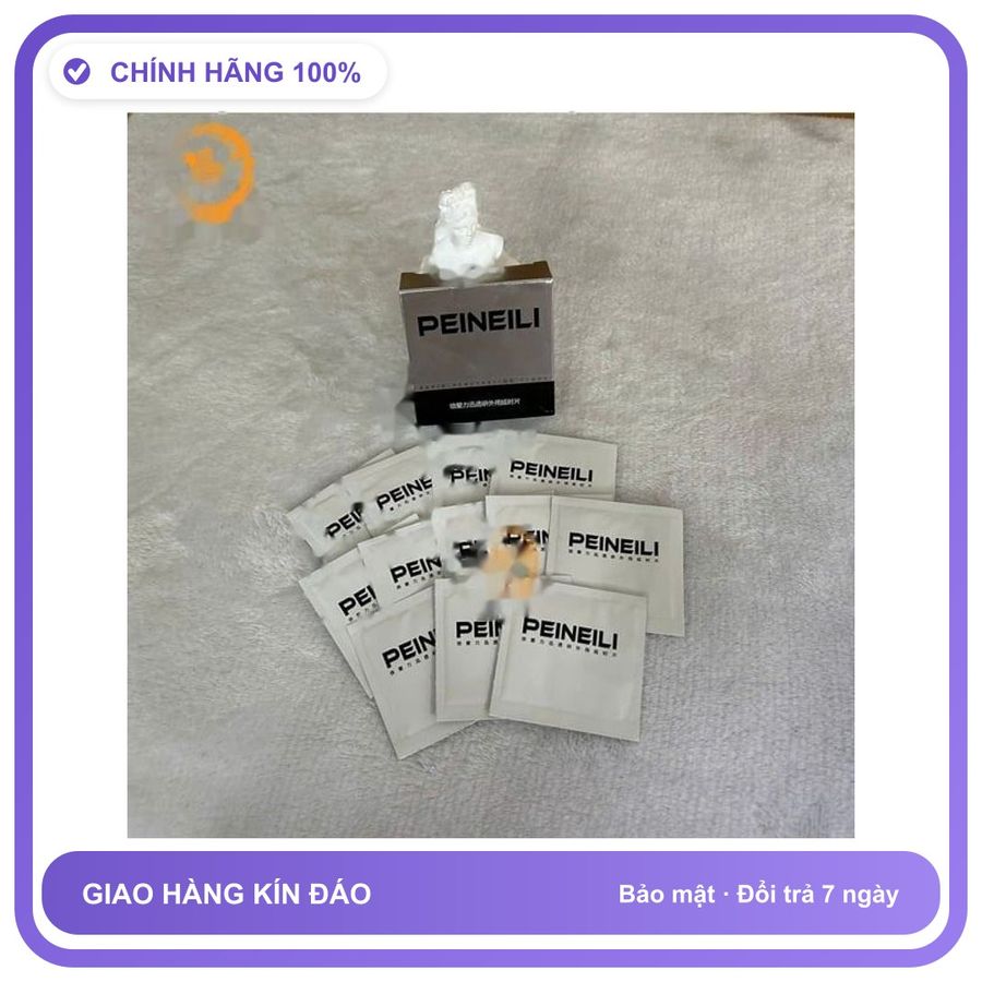 Viên uống hỗ trợ tăng cường sinh lý nam giới Hộp 12 khăn lau chống xuất tinh sớm Peineili Chính Hãng An Toàn Tiện Lợi Giao Nhanh Toàn Quốc Cao Cấp