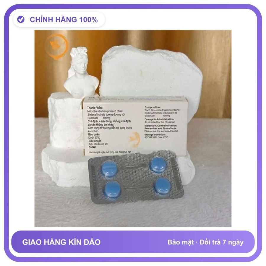 Viên uống hỗ trợ tăng cường sinh lý nam giới tăng cường sinh lý nam Androz-100 dạng viên Bản Tiêu Chuẩn