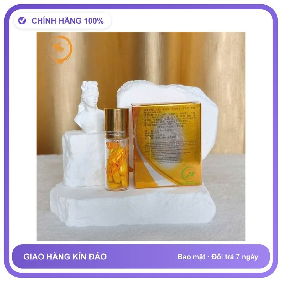 Viên uống hỗ trợ tăng cường sinh lý nam giới , tăng ham muốn Viagra Gold USA Hộp 10 Viên Bản Tiêu Chuẩn