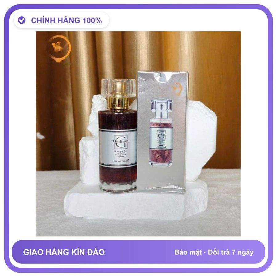 Nước Hoa Tăng Sinh Lý Nam Và Nữ cực mạnh Quicksand hàng Chai 50ml - Hương Quyến Rũ Cuốn Hút Chính Hãng An Toàn Tiện Lợi Giao Nhanh Toàn Quốc Mẫu Chuẩn