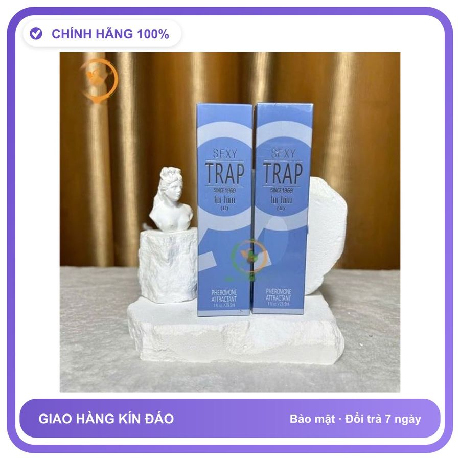 Nước Hoa Tăng Sinh Lý Nam Và Nữ Sexy Trap For Him cực mạnh - Hương Quyến Rũ Cuốn Hút Chính Hãng An Toàn Tiện Lợi Giao Nhanh Toàn Quốc Bản Tiêu Chuẩn