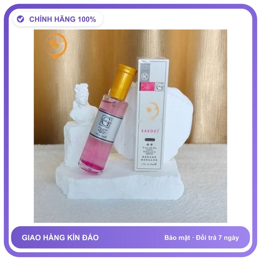 Nước Hoa Tăng Sinh Lý Nam Và Nữ cực mạnh Kakou hàng - Hương Quyến Rũ Cuốn Hút Chính Hãng An Toàn Tiện Lợi Giao Nhanh Toàn Quốc Mẫu Mới