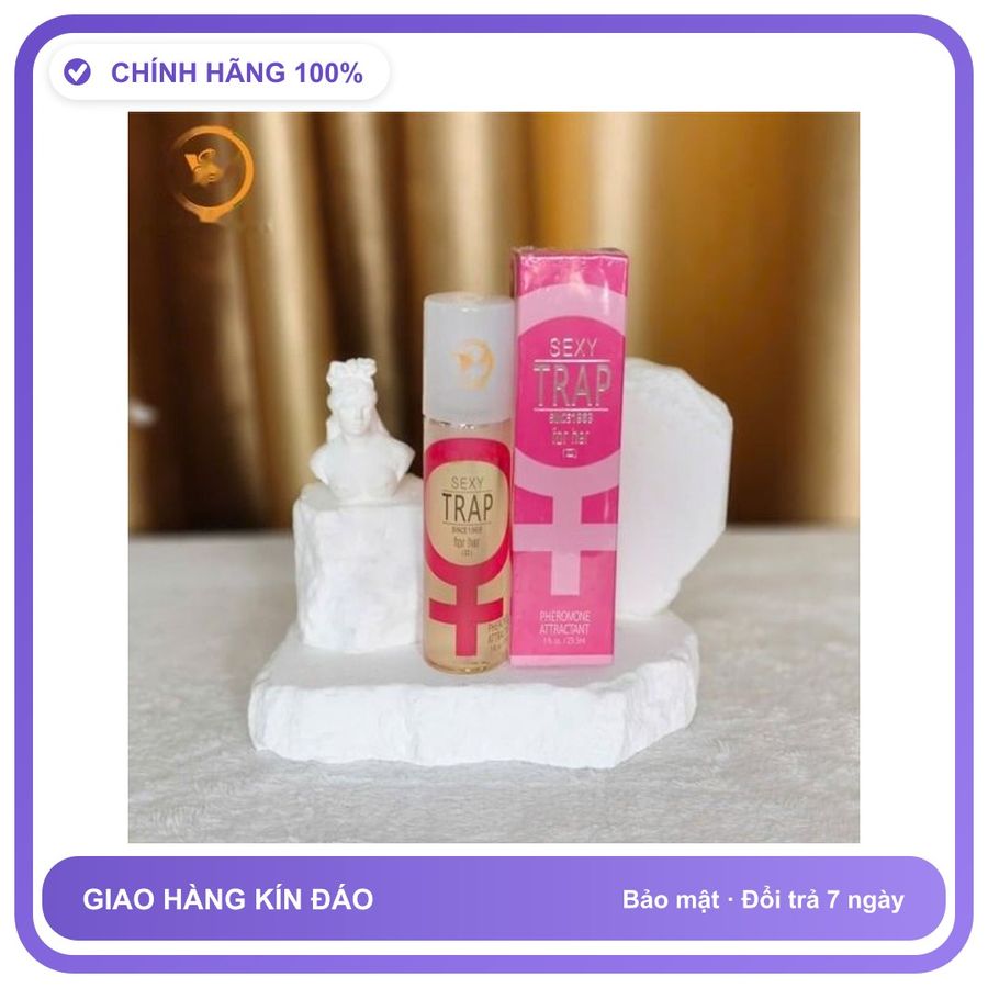 Nước Hoa Tăng Sinh Lý Nam Và Nữ Sexy Trap For Her cực mạnh - Hương Quyến Rũ Cuốn Hút Chính Hãng An Toàn Tiện Lợi Giao Nhanh Toàn Quốc Loại Tốt
