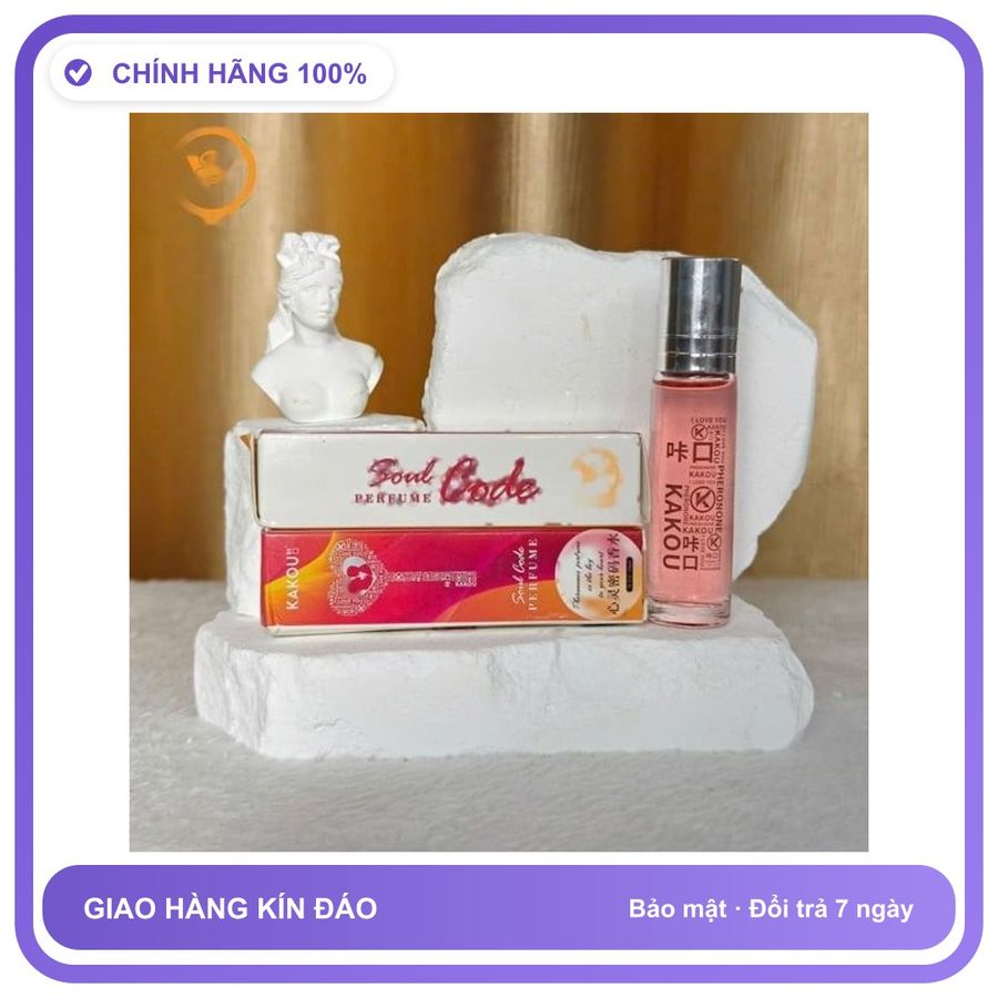 Nước Hoa Tăng Sinh Lý Nam Và Nữ cực mạnh dạng lăn Soul code - Hương Quyến Rũ Cuốn Hút Chính Hãng An Toàn Tiện Lợi Giao Nhanh Toàn Quốc Hàng Chuẩn