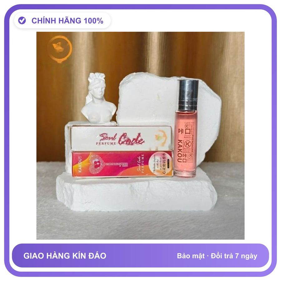 Nước Hoa Tăng Sinh Lý Nam Và Nữ cực mạnh dạng lăn Soul code - Hương Quyến Rũ Cuốn Hút Chính Hãng An Toàn Tiện Lợi Giao Nhanh Toàn Quốc Mẫu Chuẩn