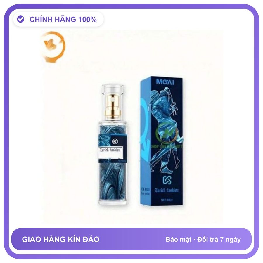 Nước Hoa Tăng Sinh Lý Nam Và Nữ cực mạnh Zurich Secret Love Chai 30ml - Hương Quyến Rũ Cuốn Hút Hàng Nhập Khẩu Chính Hãng
