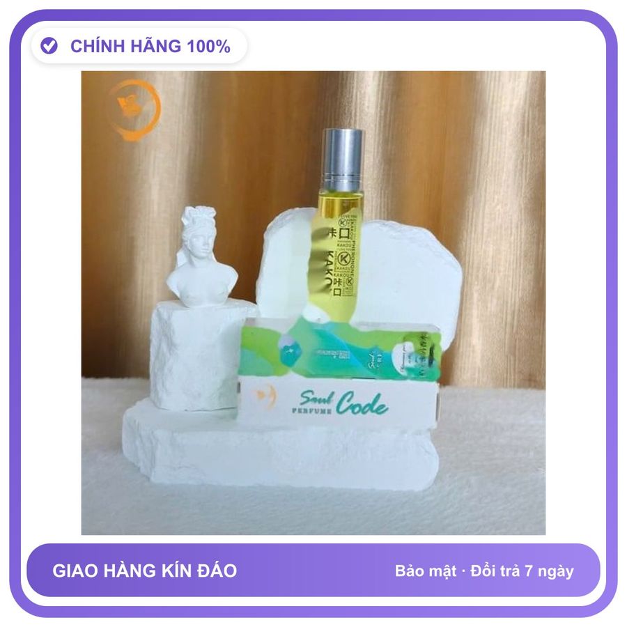 Nước Hoa Tăng Sinh Lý Nam Và Nữ cực mạnh dạng lăn Soul Code - Hương Quyến Rũ Cuốn Hút Loại Tốt Hàng Nhập Khẩu