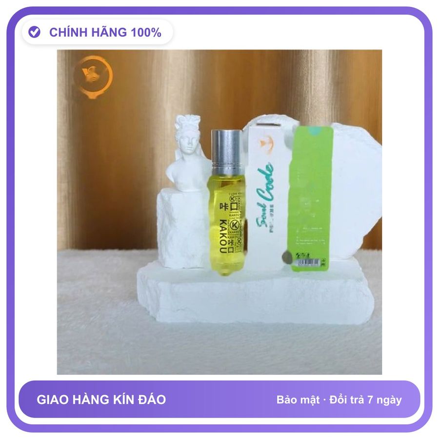 Nước Hoa Tăng Sinh Lý Nam Và Nữ cực mạnh dạng lăn Soul Code - Hương Quyến Rũ Cuốn Hút Mẫu Chuẩn Hàng Nhập Khẩu