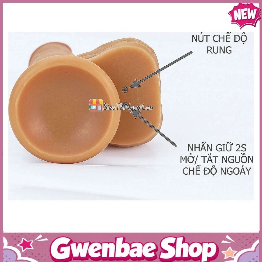 Dương Vật Giả Có Đế YEAIN Devil Kèm Dây Đeo Pin Sạc Điều Khiển Từ Xa Gwenshop Chính Hãng Hàng Nhập Khẩu