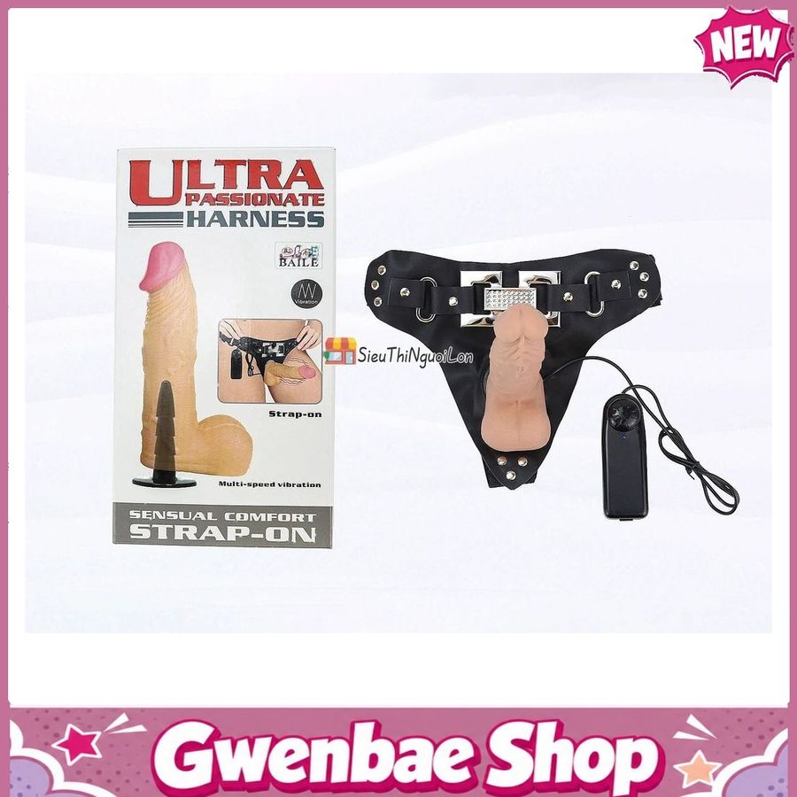 Dương Vật Giả Có Dây Đeo Ultra Passionate Harness Kèm Điều Khiển Rung Gwenshop Chính Hãng Hàng Nhập Khẩu Mẫu 2